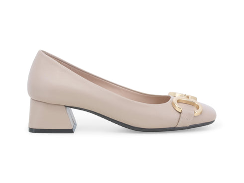 Melluso Scarpe Made in Italy Eleganti Tacco Basso Tomaia Pelle Rosa Antico K59026-228601